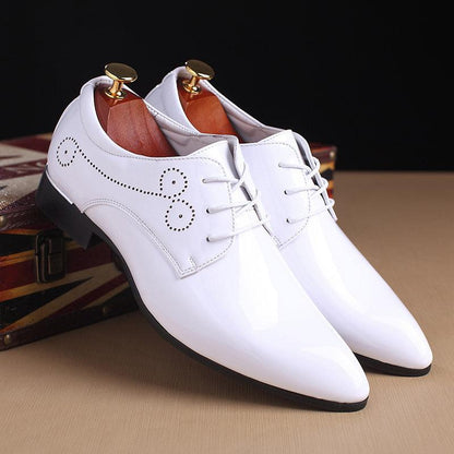 Men's Business Casual Leather Dress Shoes