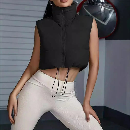 CozyChic Women's Quilted Short Vest 2025