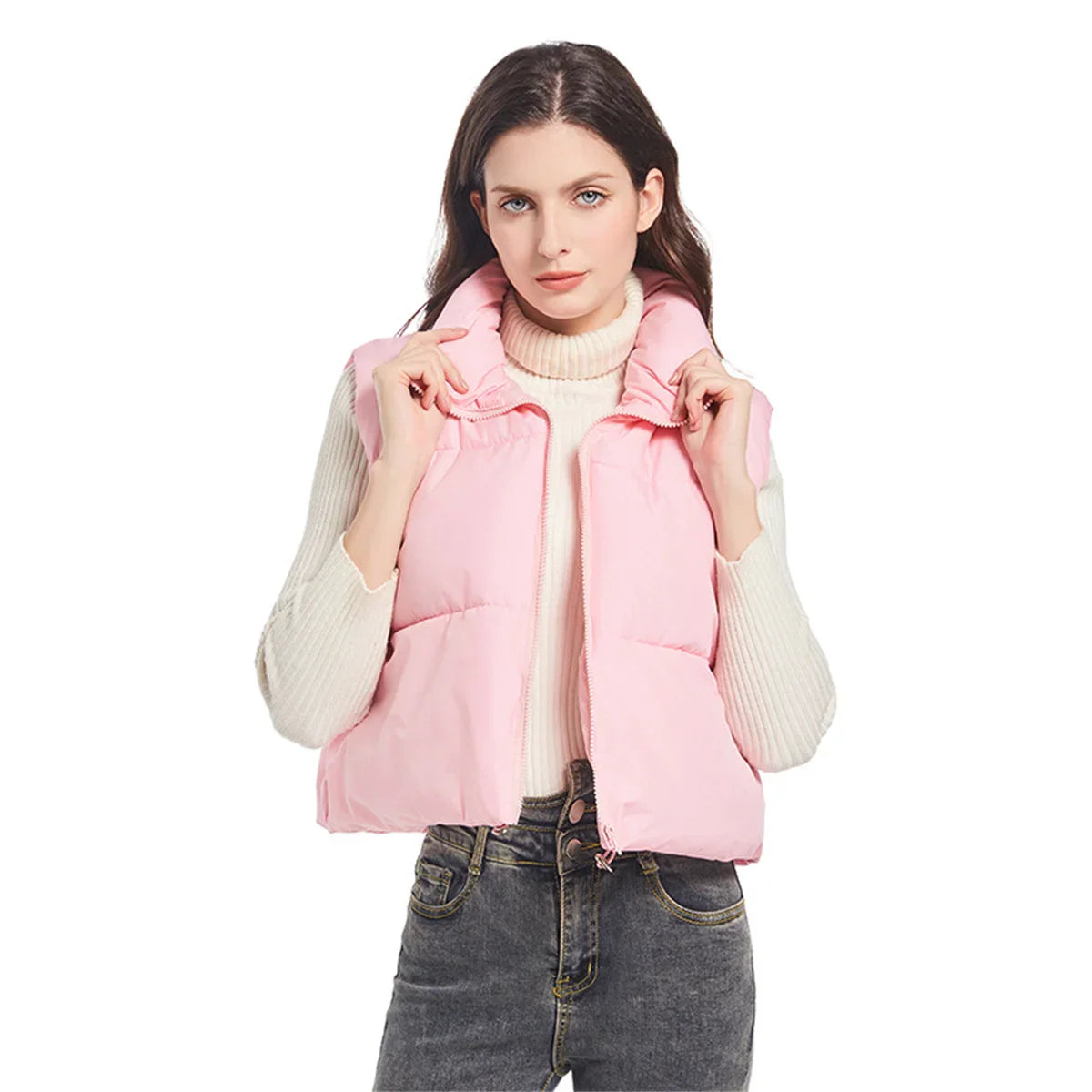 CozyChic Women's Quilted Short Vest 2025