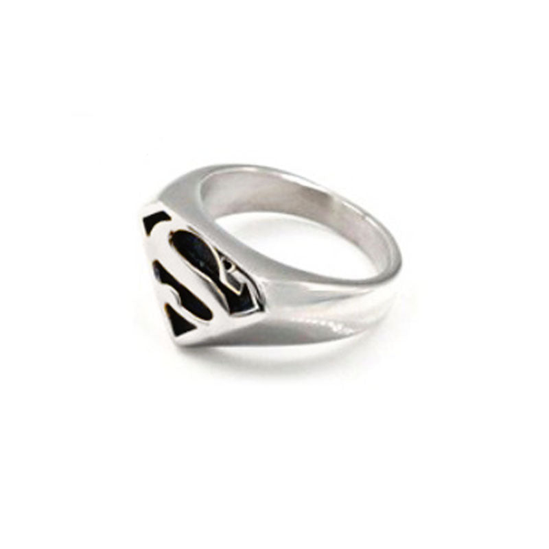 Superman Men's Ring European and American Fashion